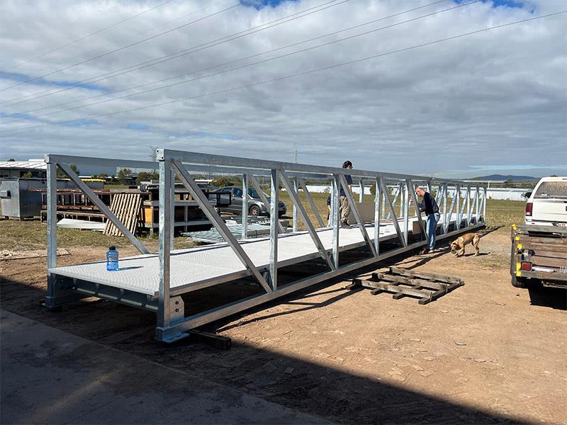 Steel-Trussed-Pedestrian-Footbridge